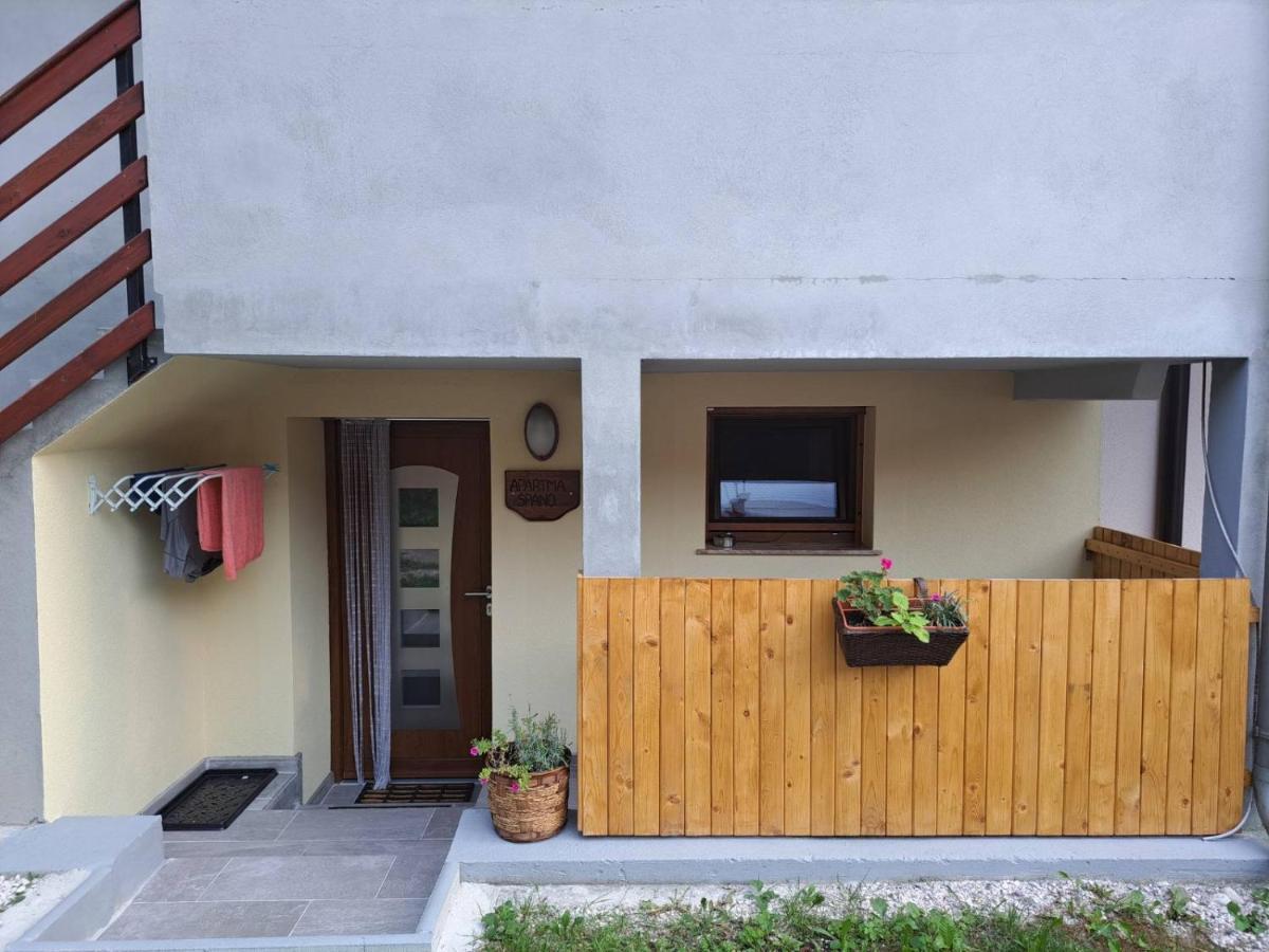 Apartma Spano Бовец Екстериор снимка
